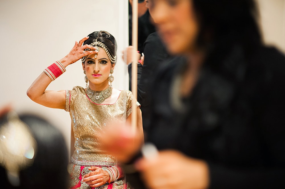 asian wedding make up