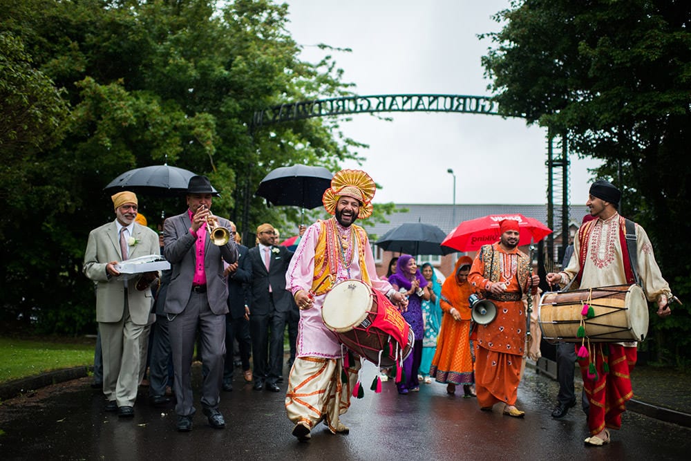 indian wedding drummers