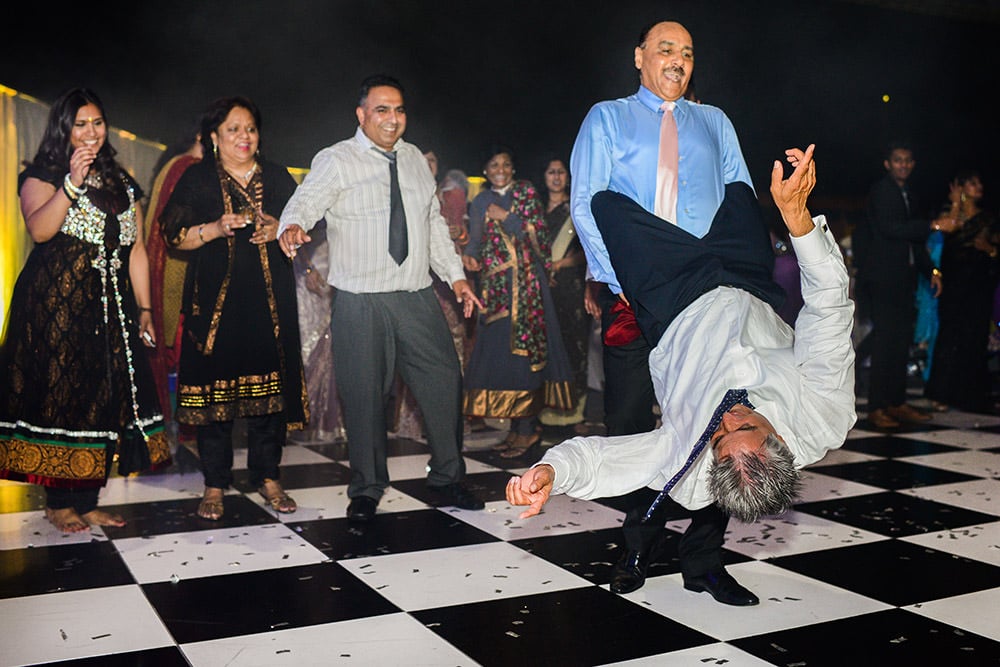 indian wedding party